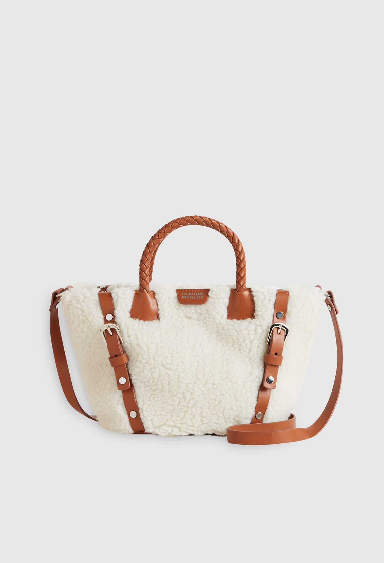 Mini sac cabas Azelie peau lainée Mini sac cabas Azelie peau lainée