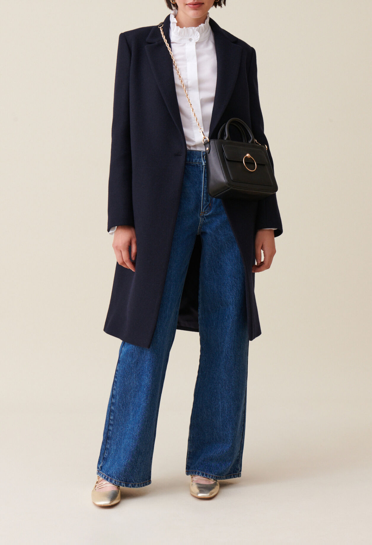 Tailored Mid-Length Coat