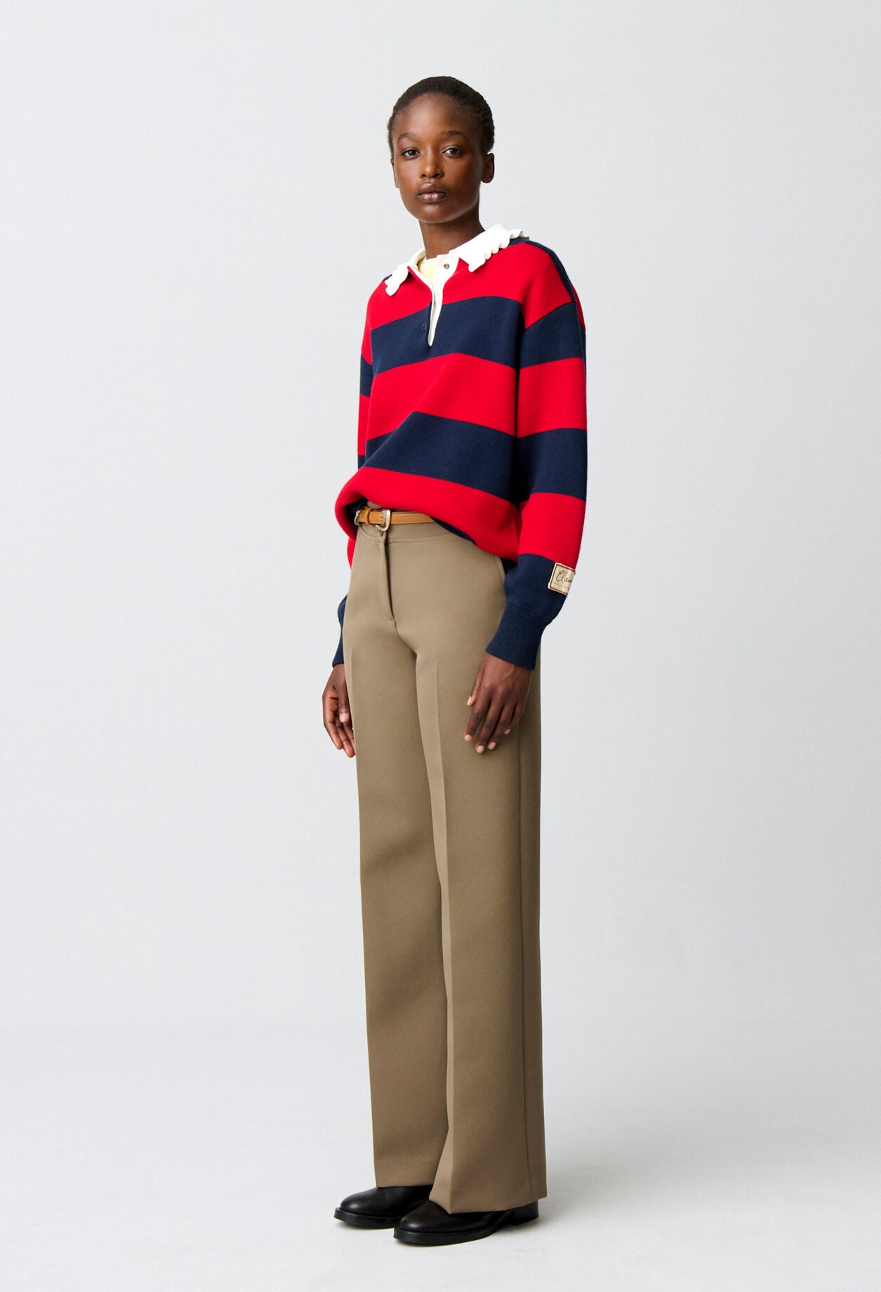 Straight-leg trousers