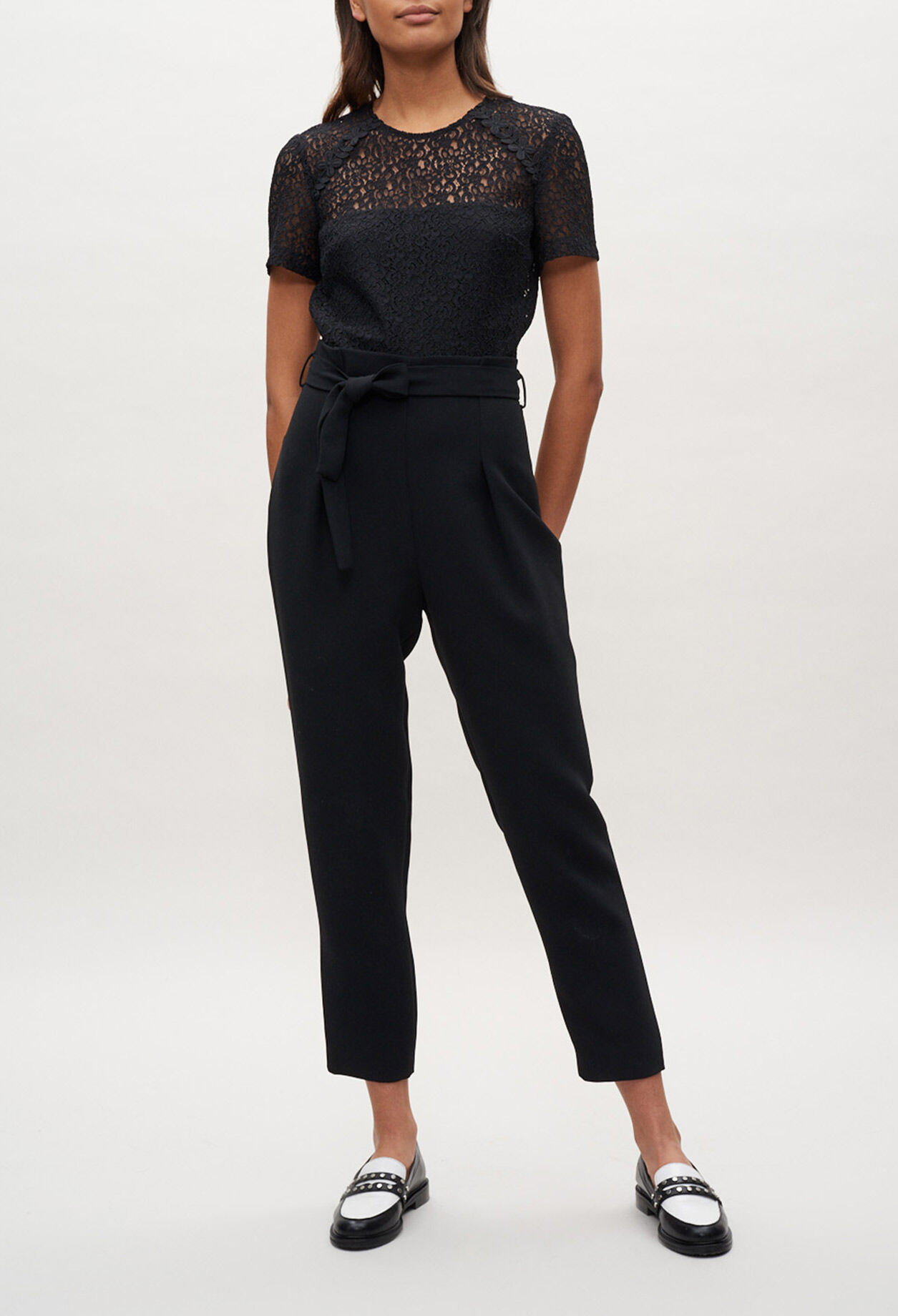 Co-ord with lace detail