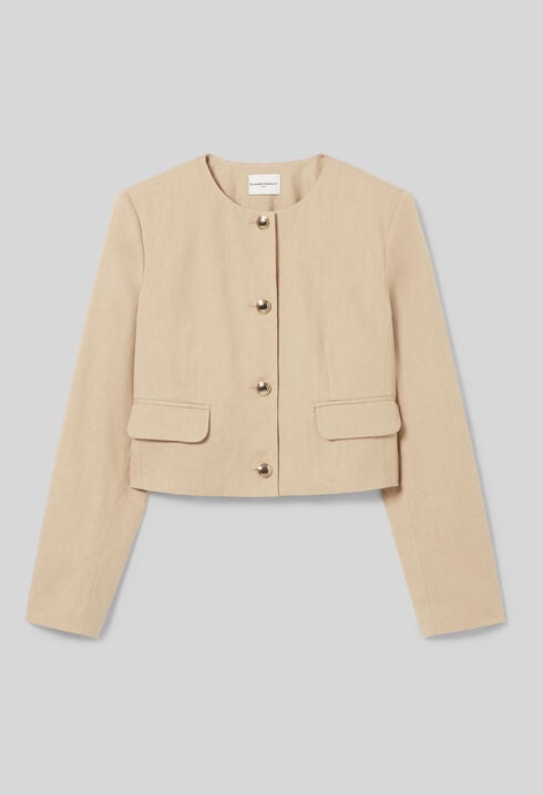 Short tailored jacket