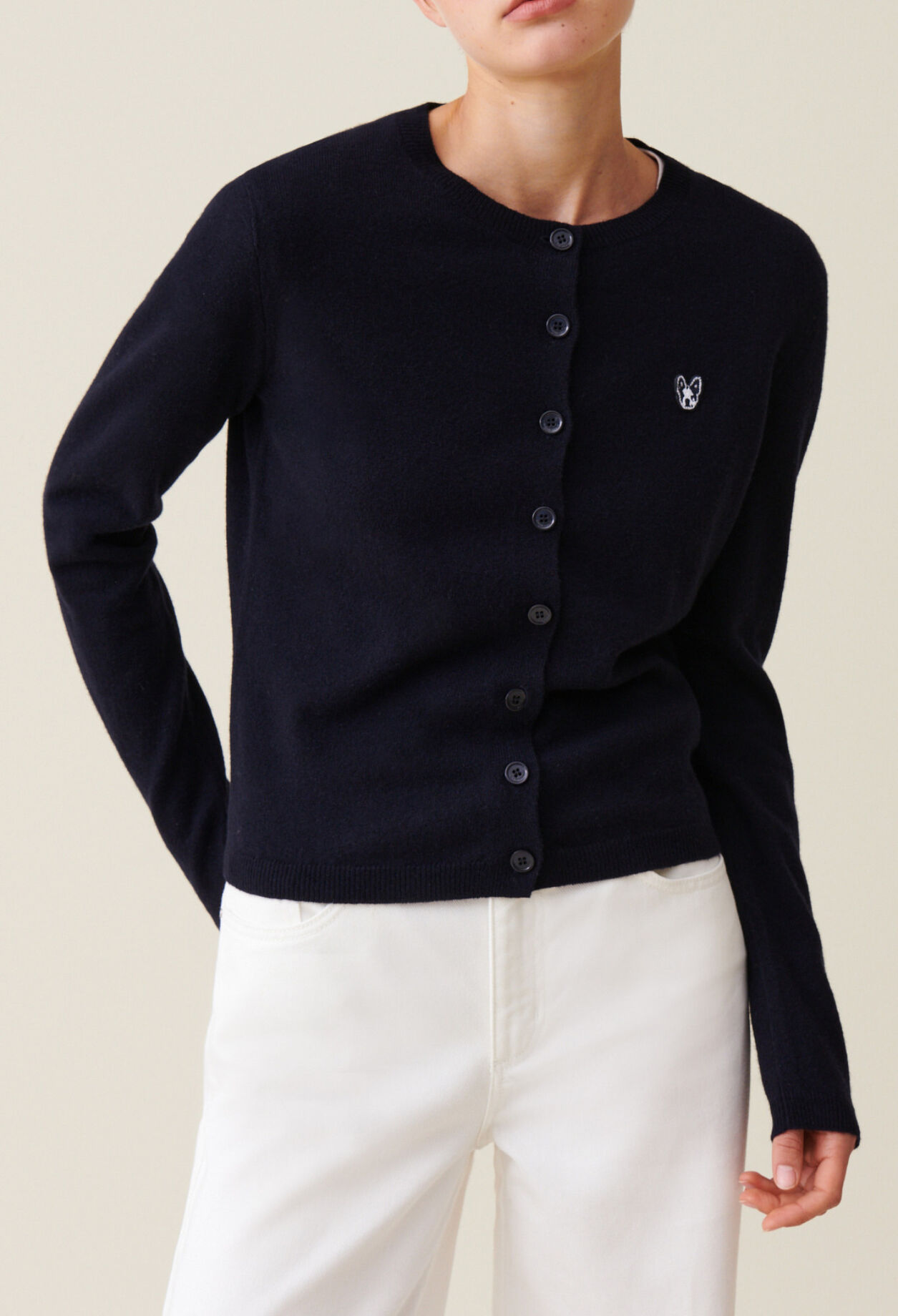 Toto Jean Wool Cardigan