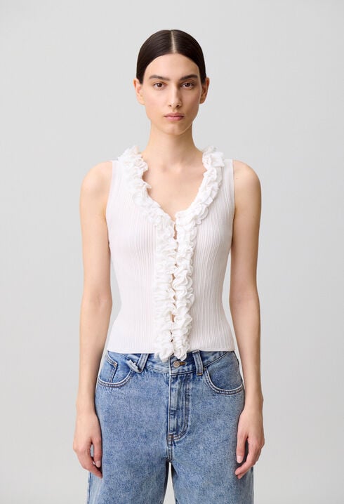 Sleeveless top