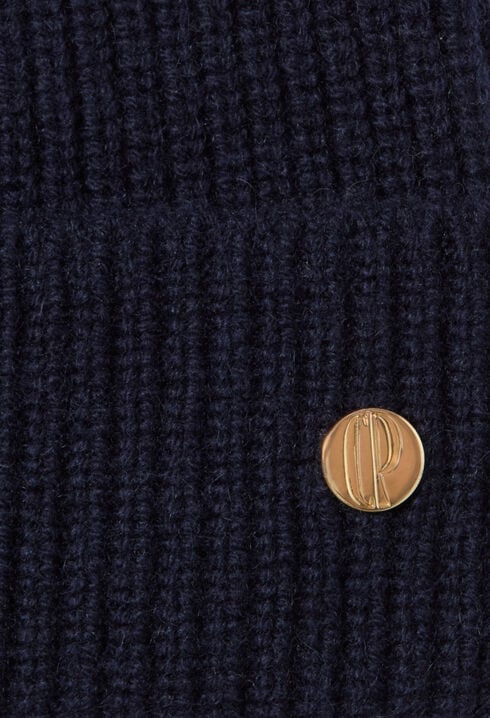 Knitted wool beanie