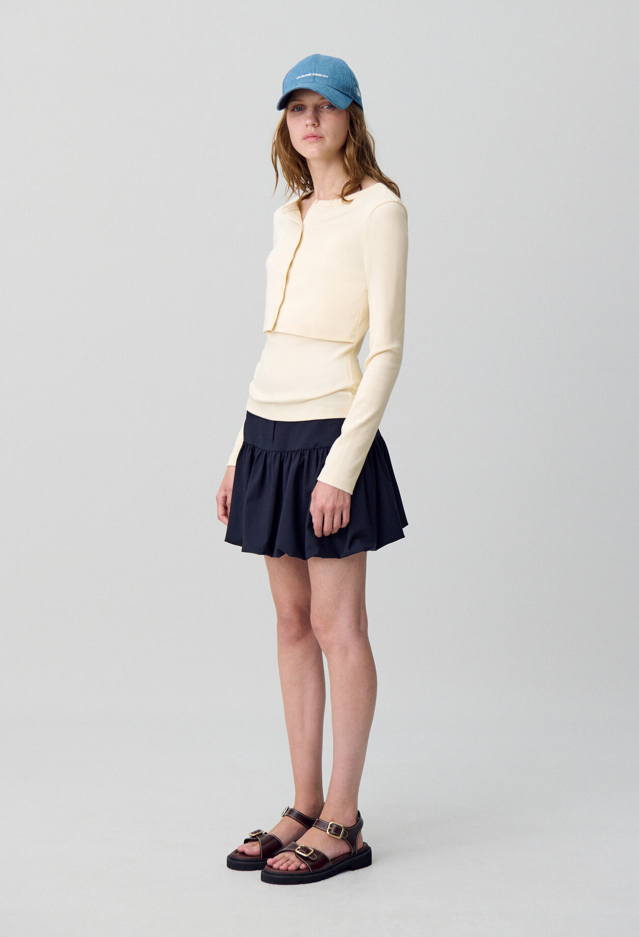 Cotton Cardigan T-Shirt Set Cotton Cardigan T-Shirt Set