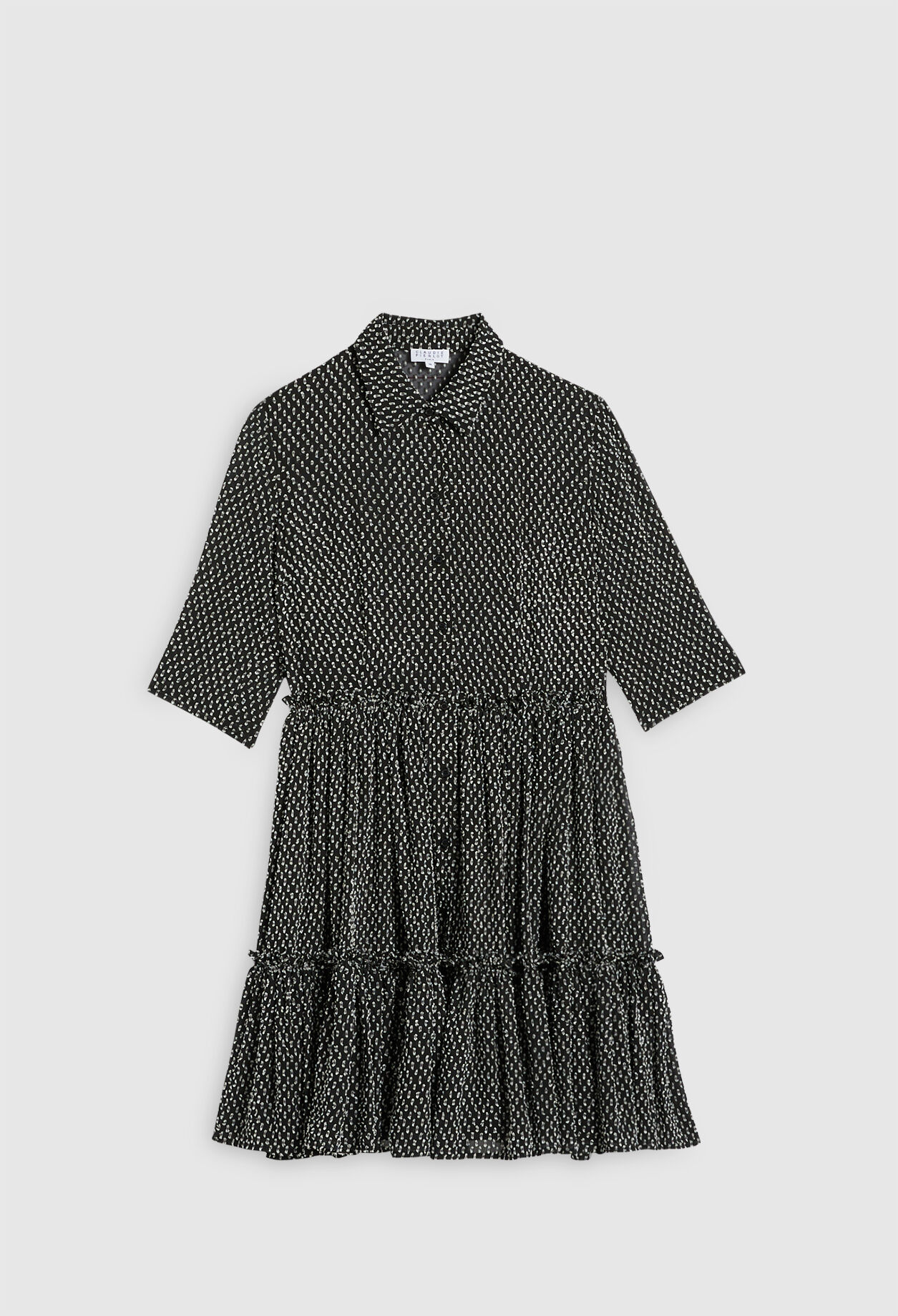 Ruffled shirt dress Ruffled shirt dress