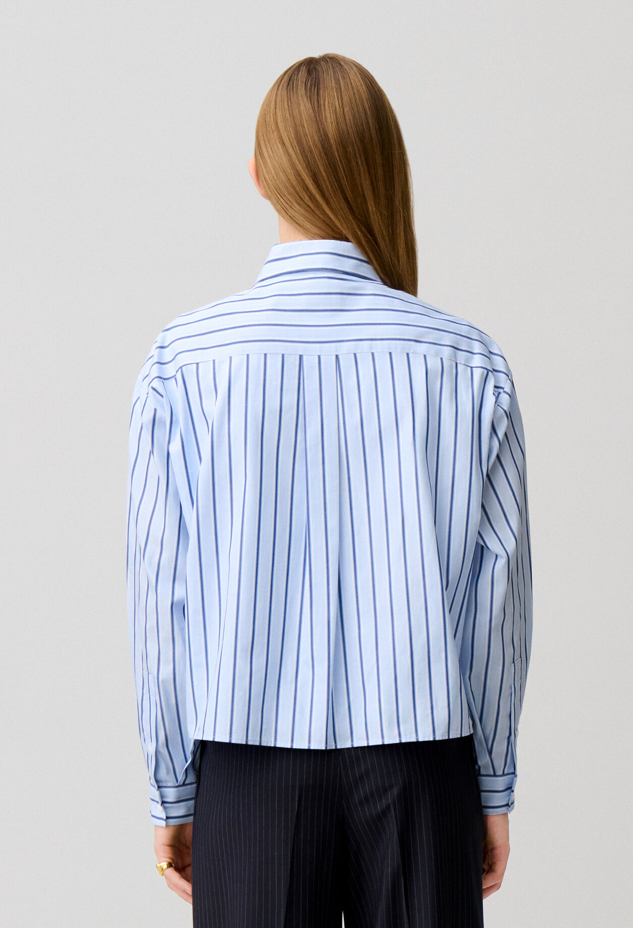 Oversized Striped Shirt