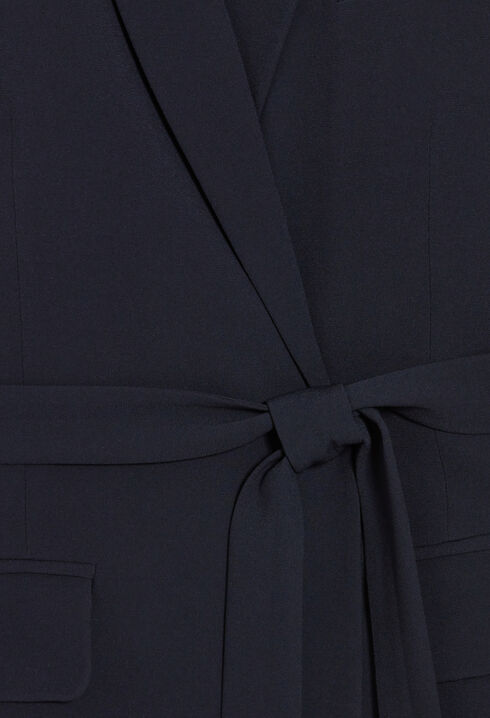 Navy blue suit jacket 