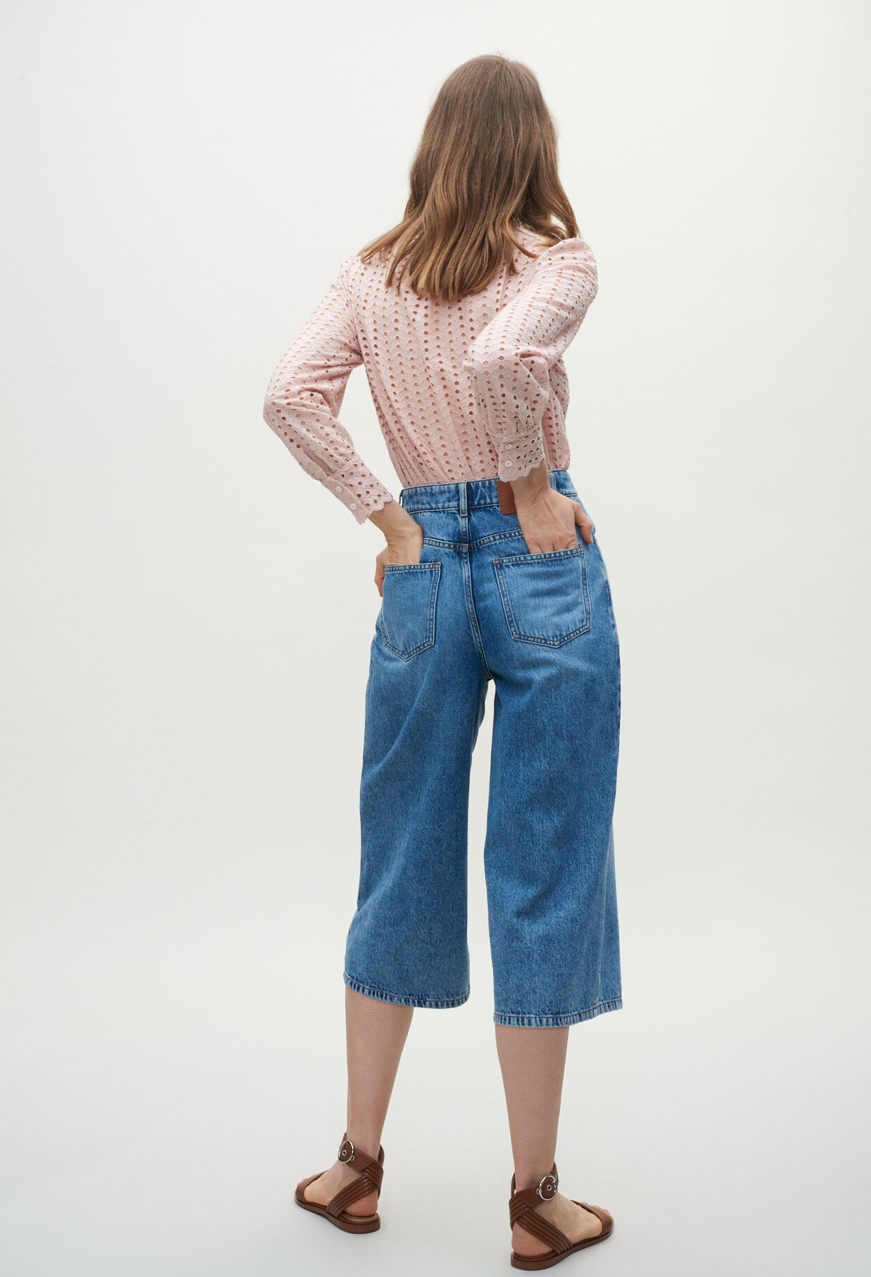 Broderie anglaise shirt