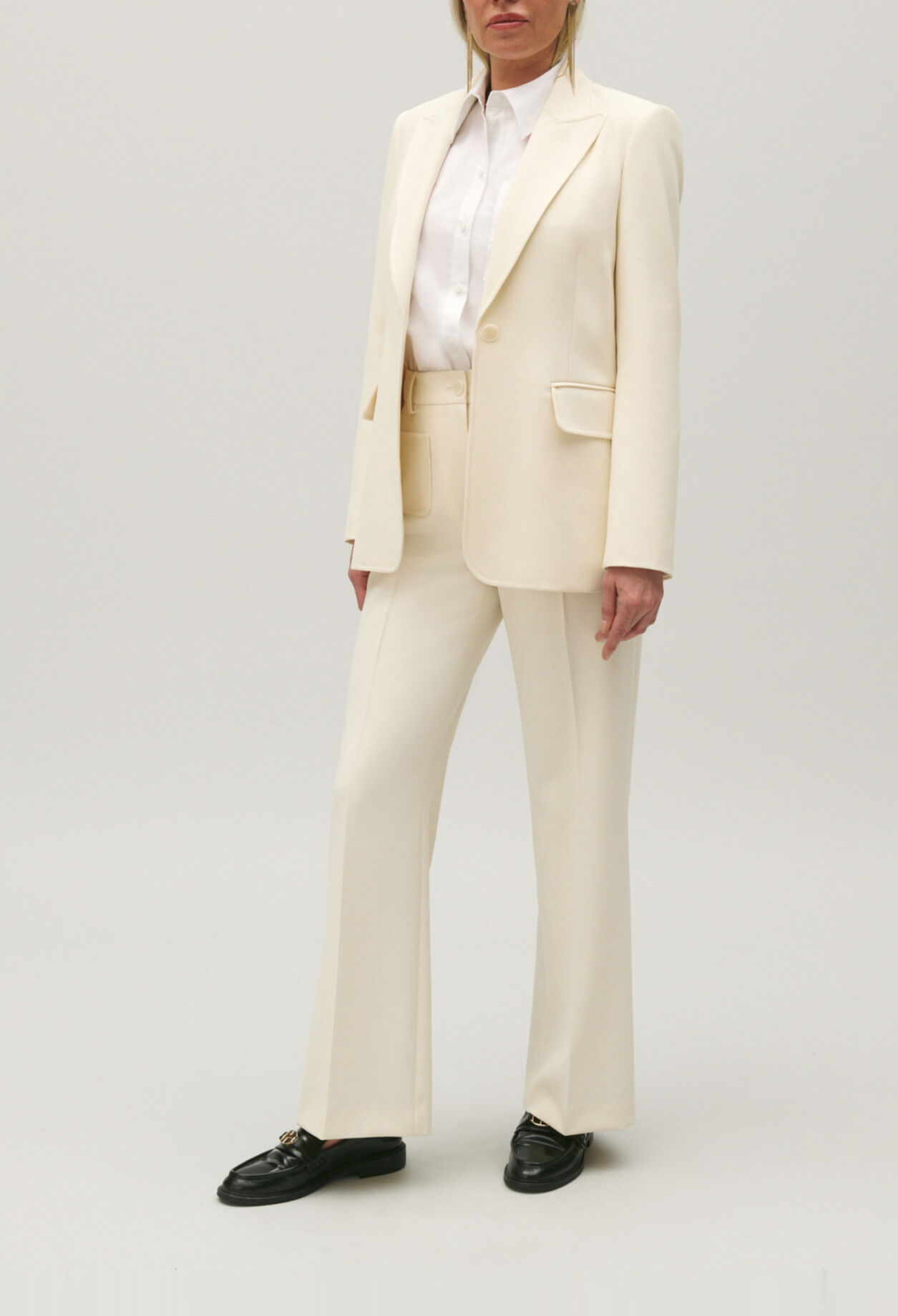 Ivory suit jacket