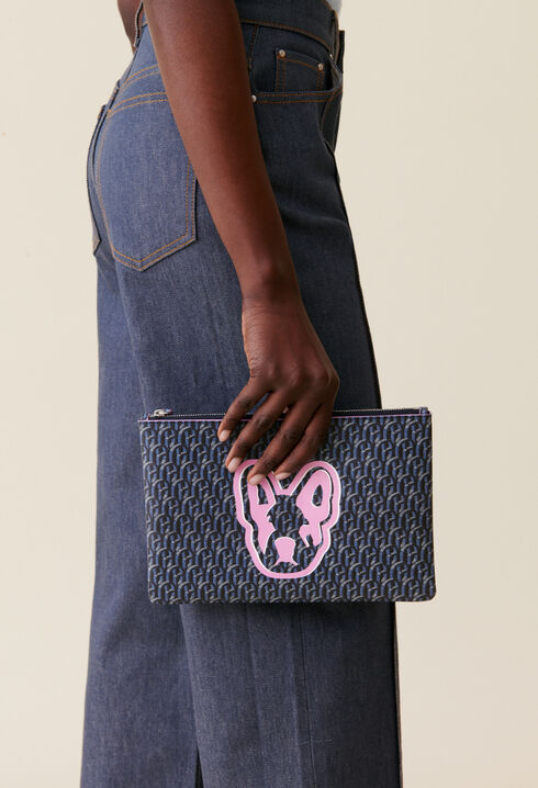 Jean Toto CP monogram clutch