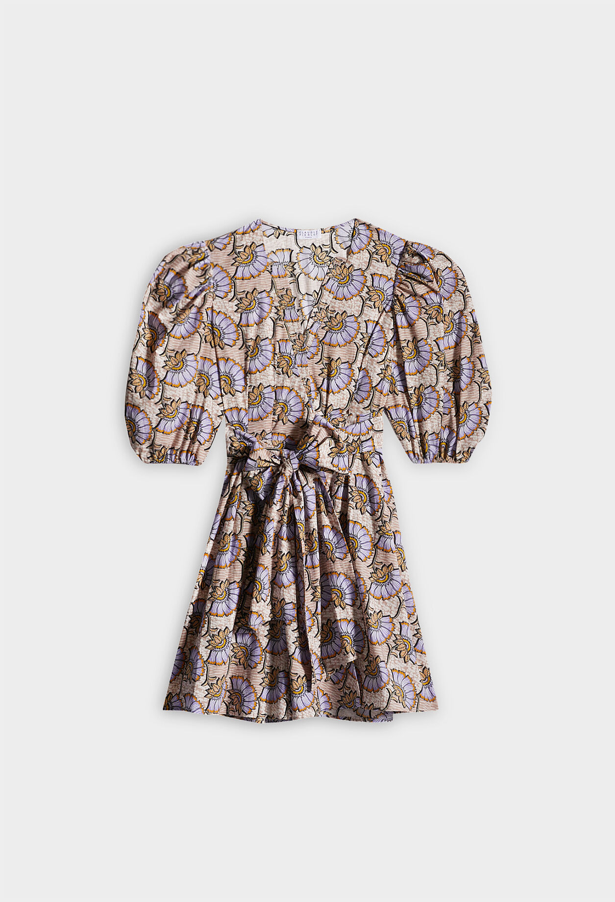 Organic cotton wrap dress Organic cotton wrap dress