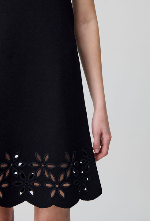 Short Dress in Fine Knit