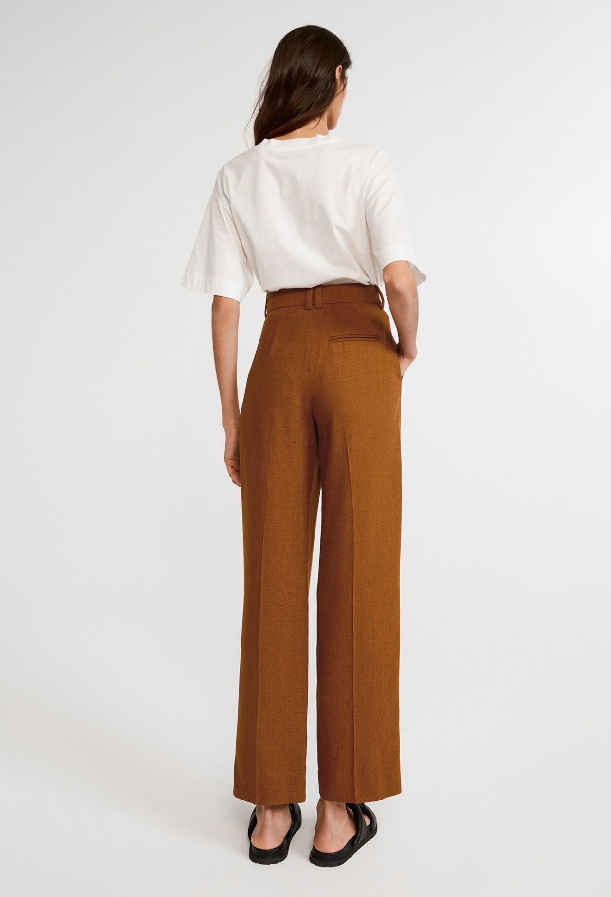 Straight fit trousers Straight fit trousers