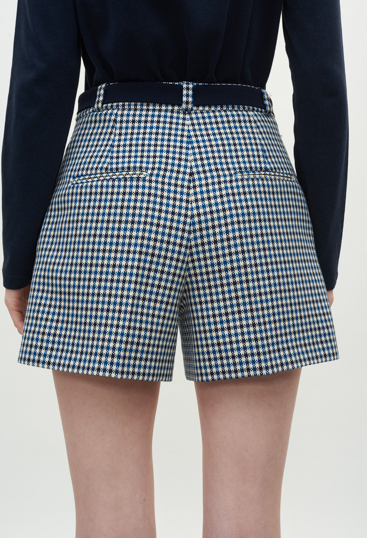 Small check print shorts Small check print shorts