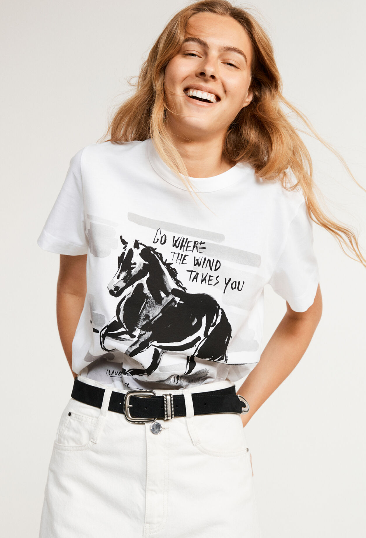 Organic cotton printed T-shirt Organic cotton printed T-shirt