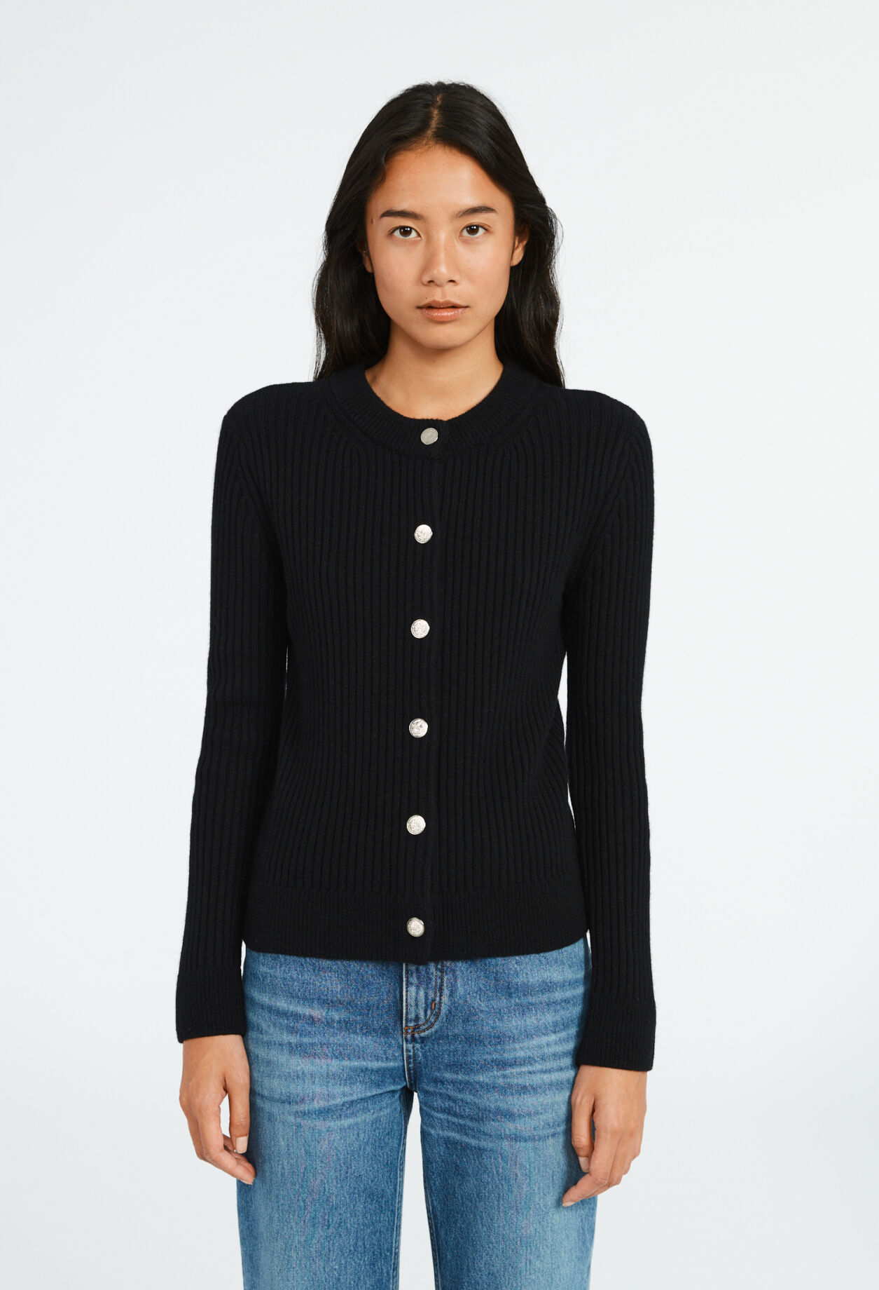 Wool and cashmere cardigan