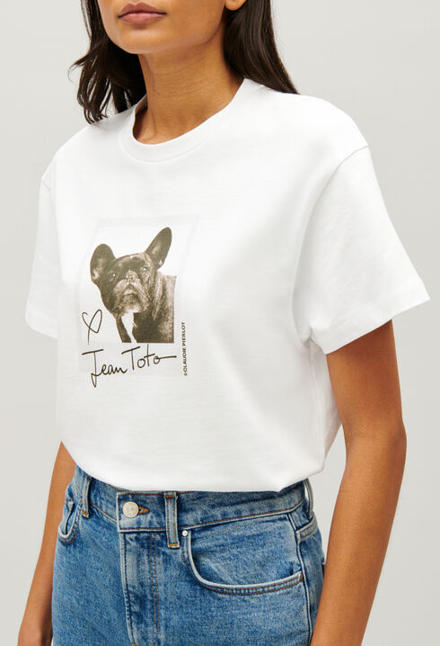 Jean Toto print T-shirt