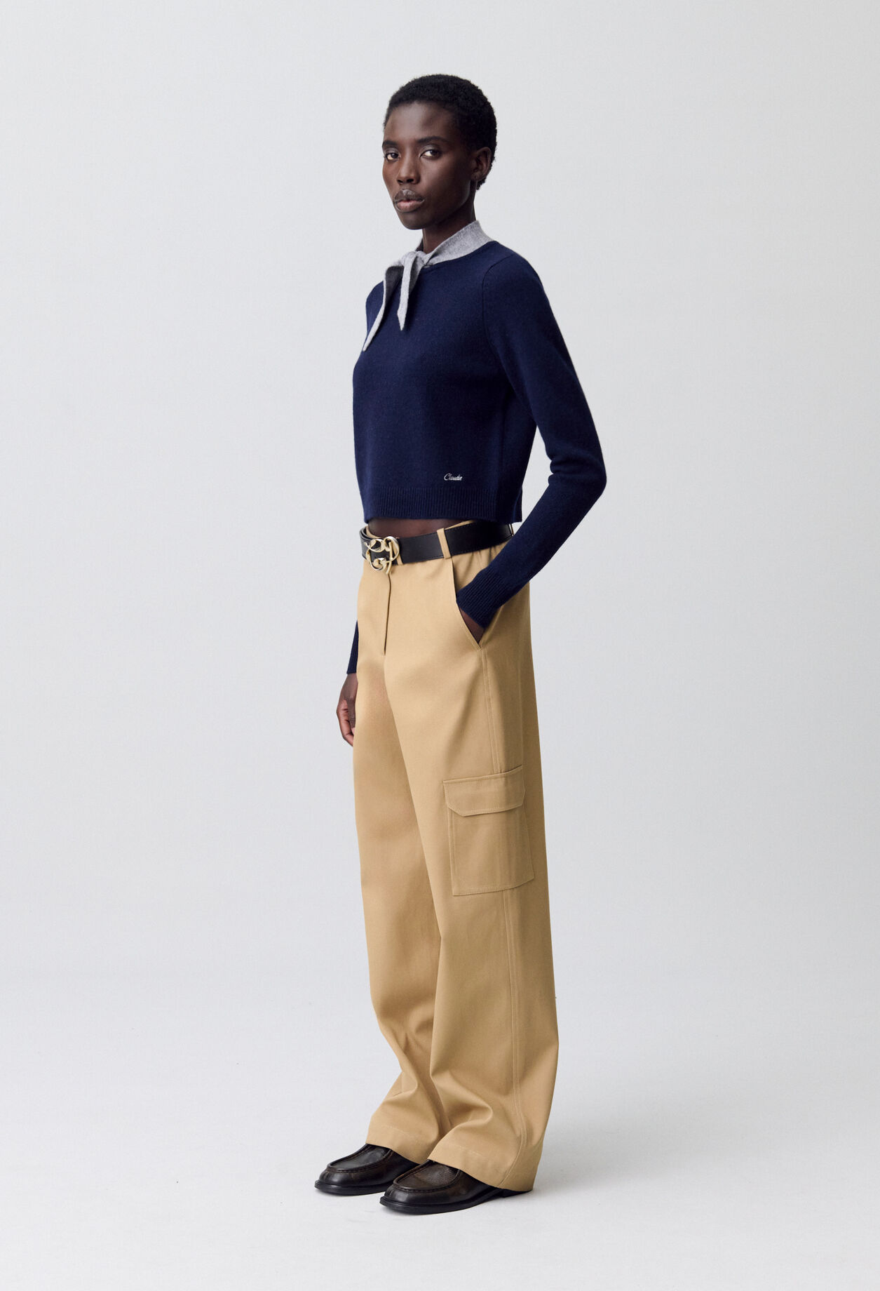 Scarf Collar Jumper Scarf Collar Jumper