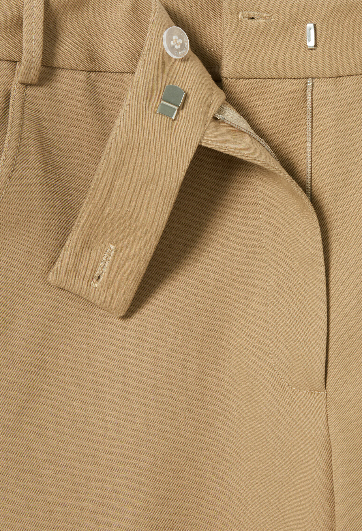Wide-Leg Straight Cargo Trousers Wide-Leg Straight Cargo Trousers