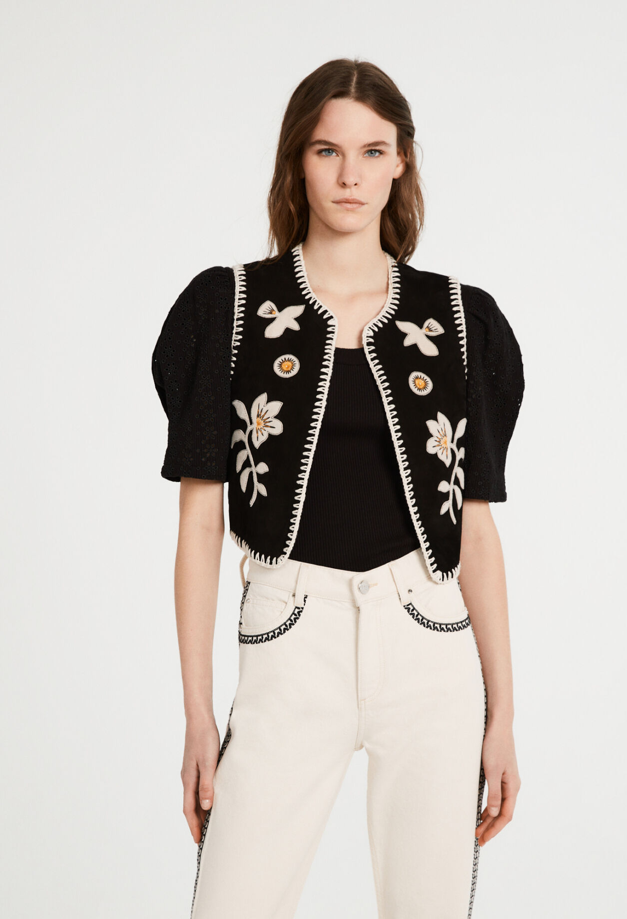 Goatskin leather jacket Goatskin leather jacket
