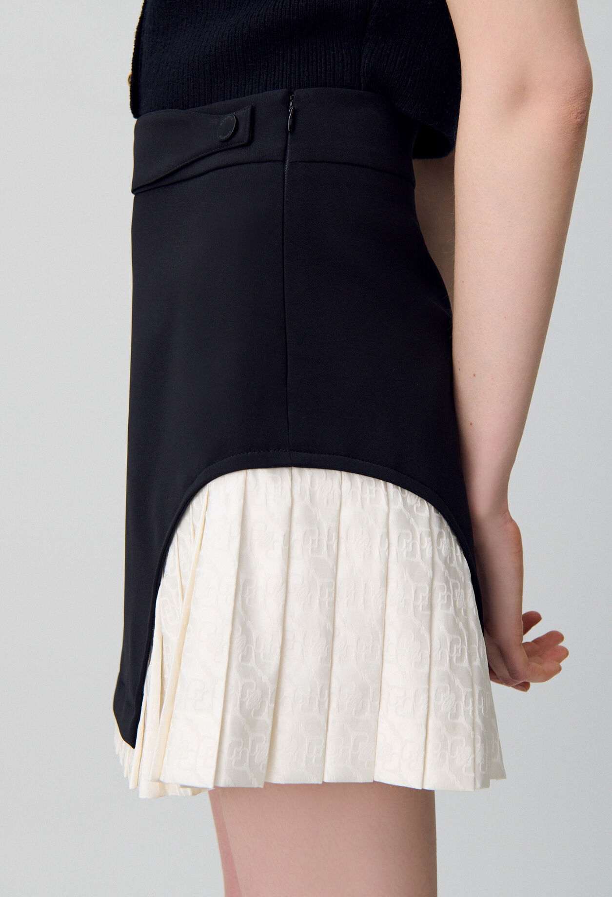 Straight mini skirt Straight mini skirt