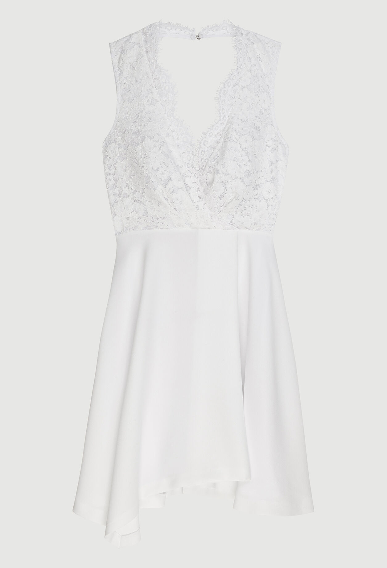Off-white lace and satin dress Off-white lace and satin dress