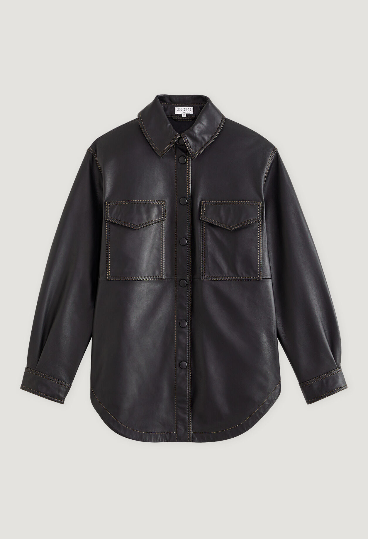 Leather shirt