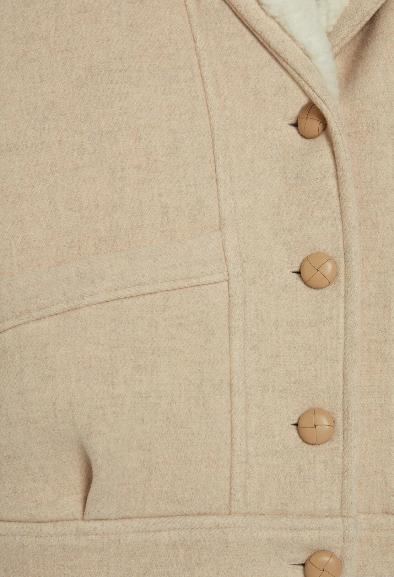 Short wool coat Short wool coat