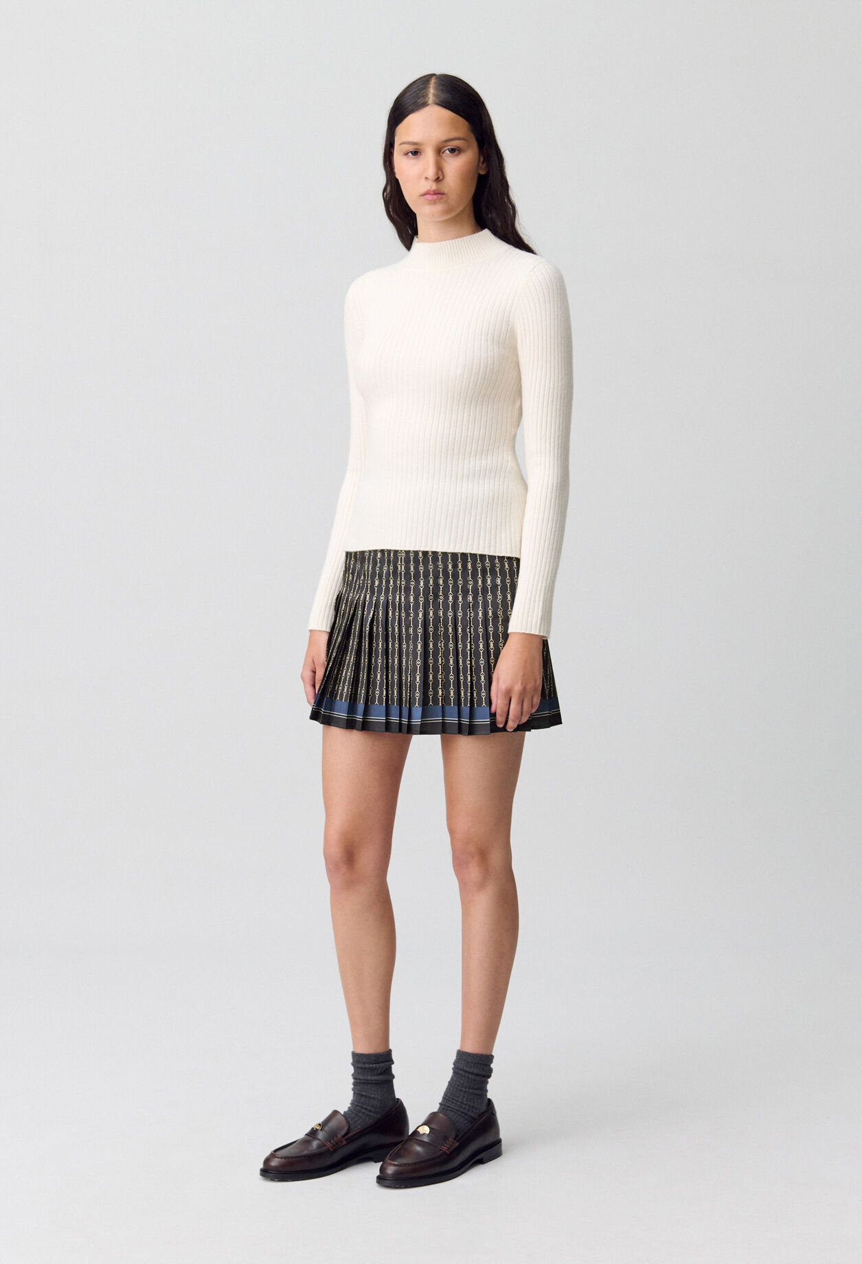 Pleated Mini Skirt Pleated Mini Skirt