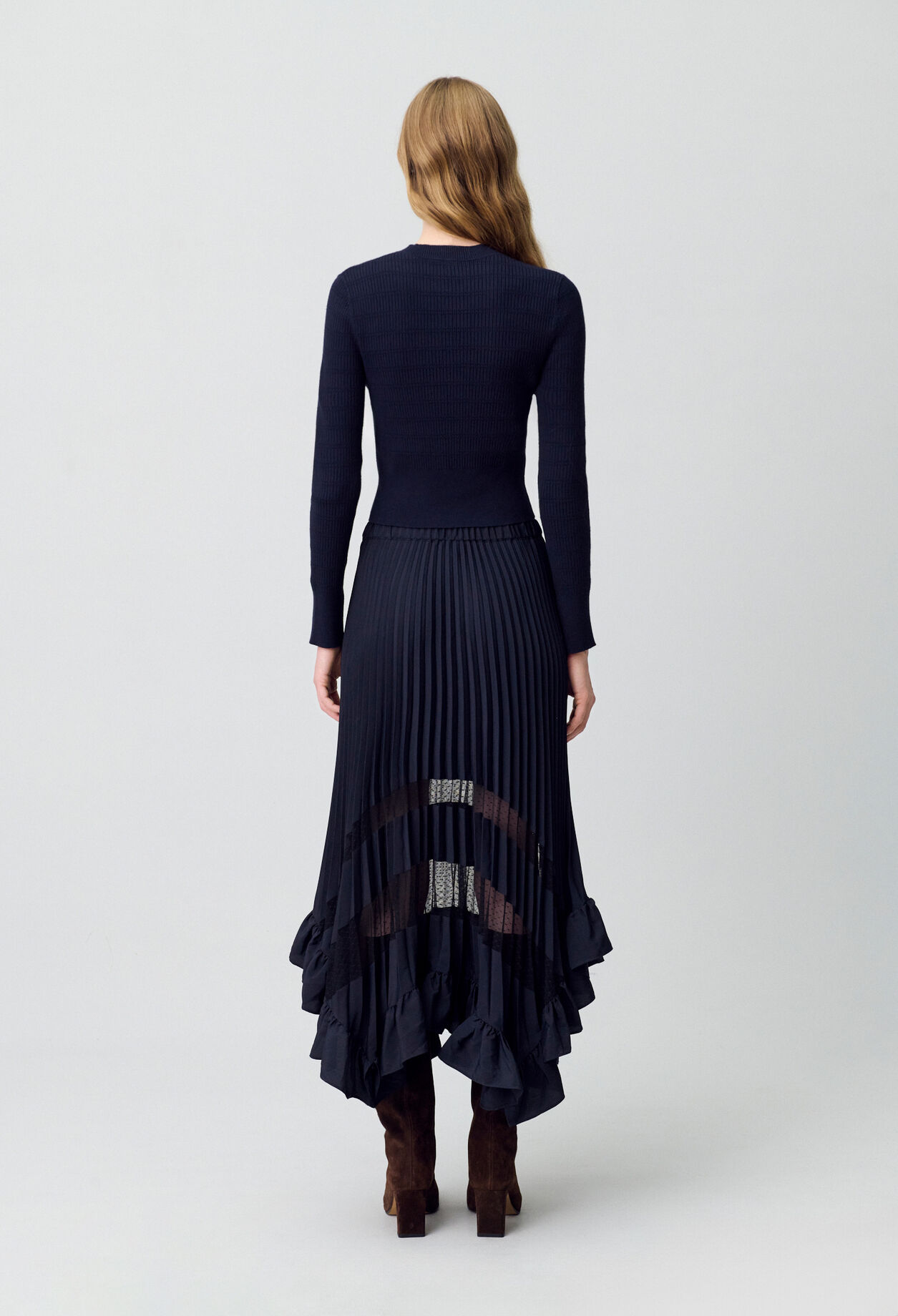 Midi pleated skirt Midi pleated skirt
