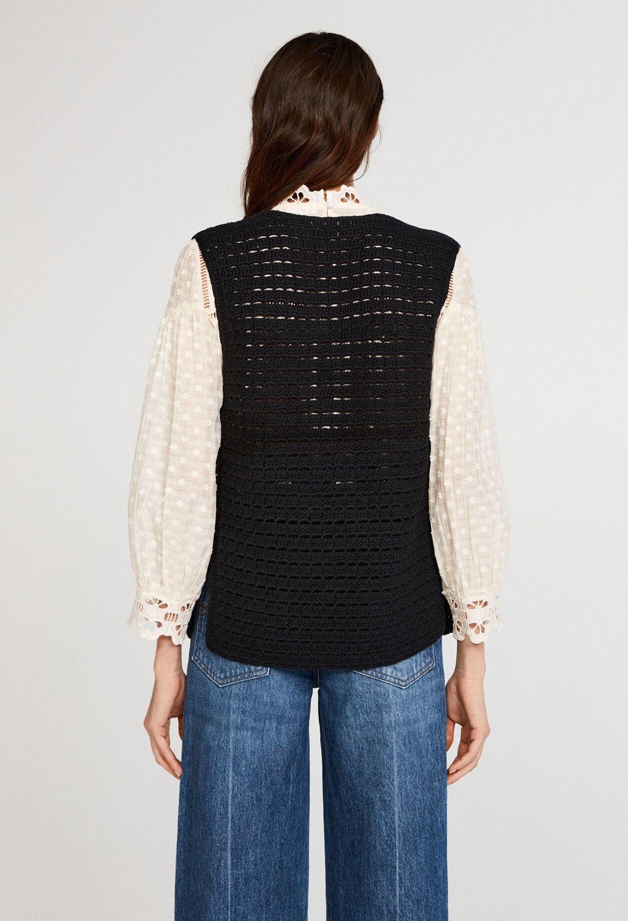 Organic cotton knit cardigan Organic cotton knit cardigan