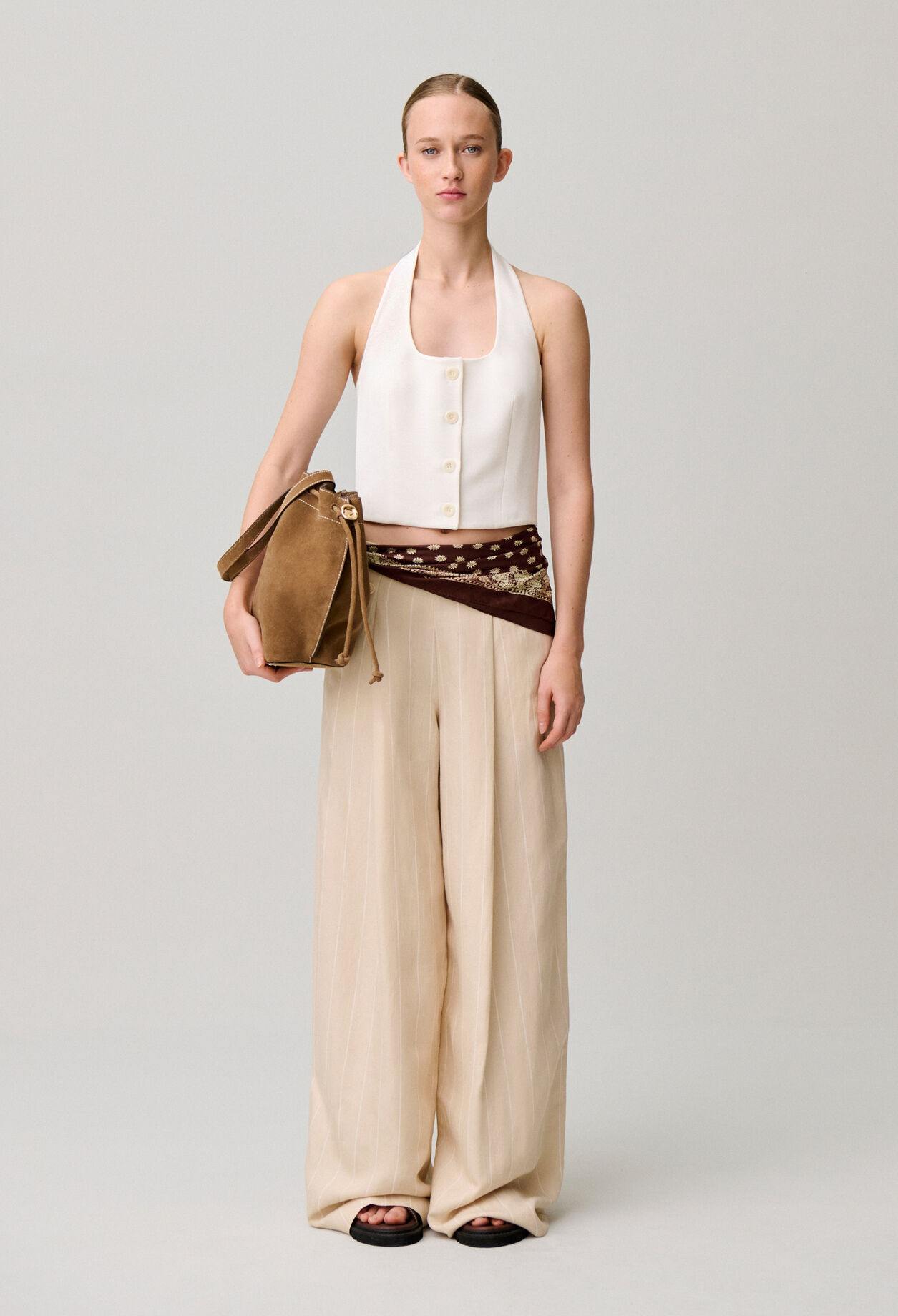 Backless waistcoat