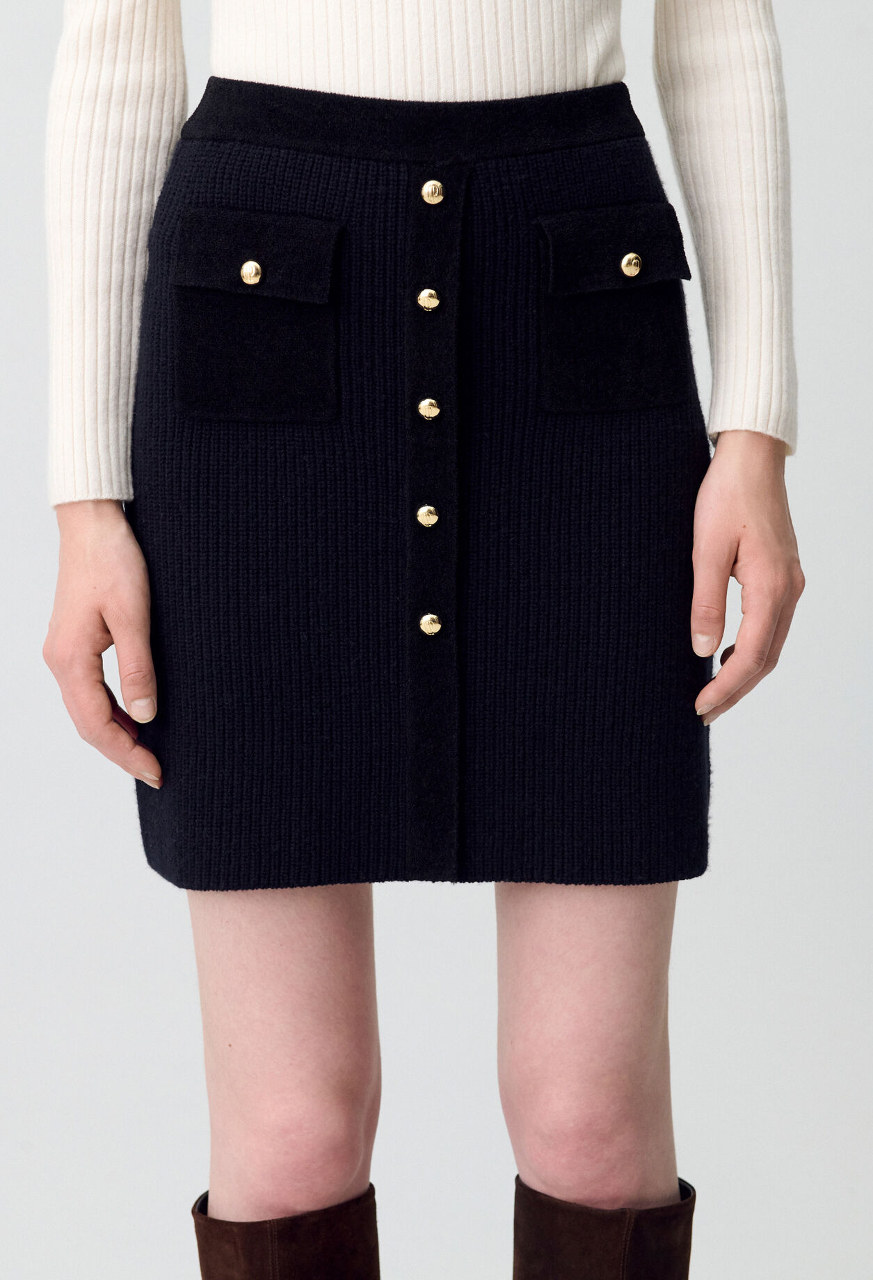 Short knitted skirt Short knitted skirt
