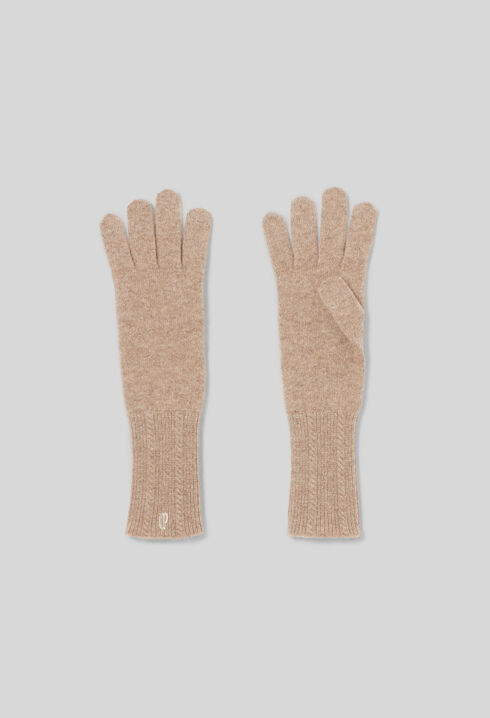 Knit gloves
