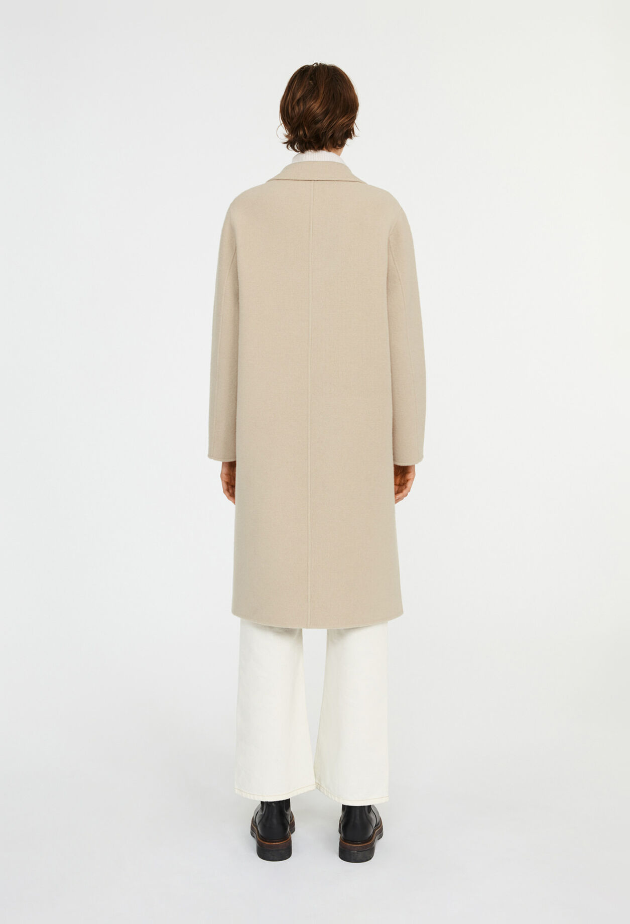 Manteau droit col croisé Manteau droit col croisé