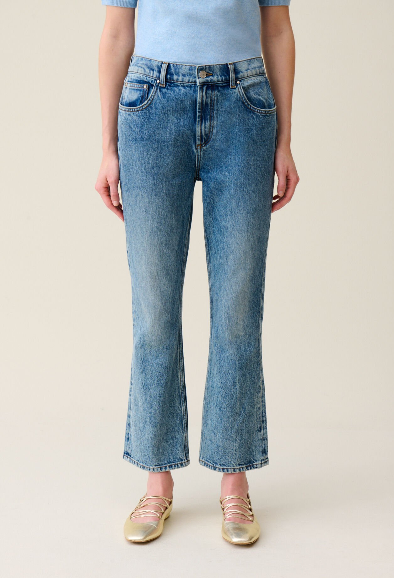 Jean Louis light flare jeans