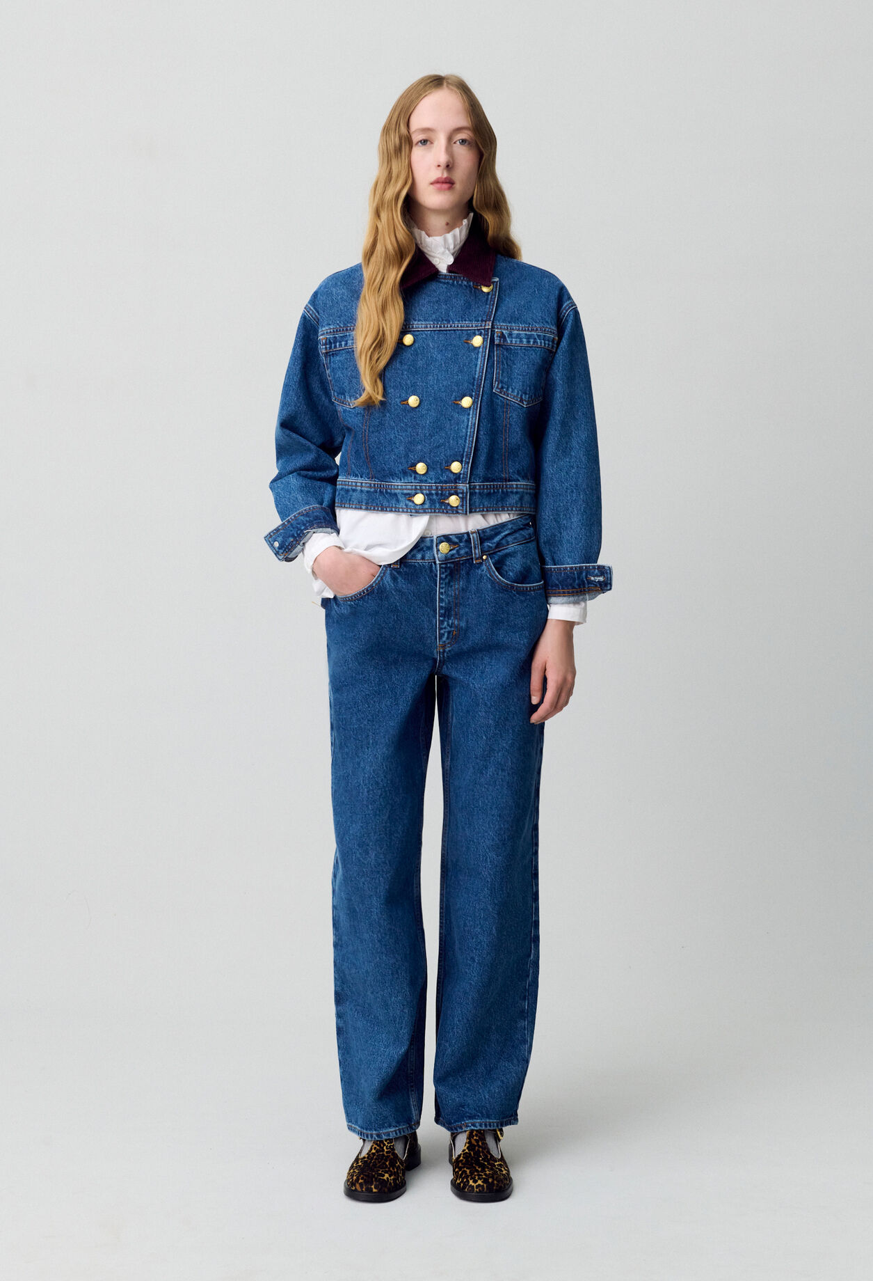Denim Biker Jacket Denim Biker Jacket