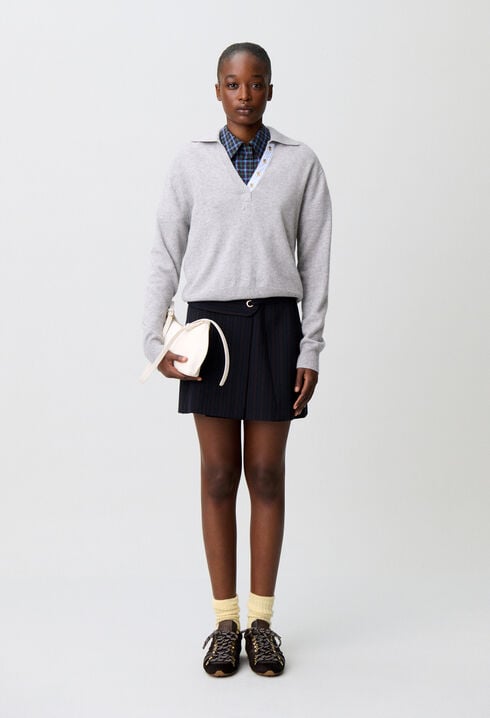Wool Polo Jumper