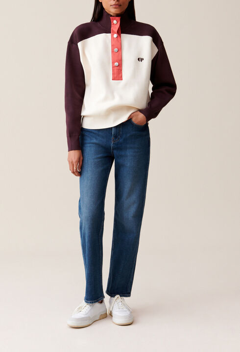 Minimum Sweatshirt Stand-Up Collar