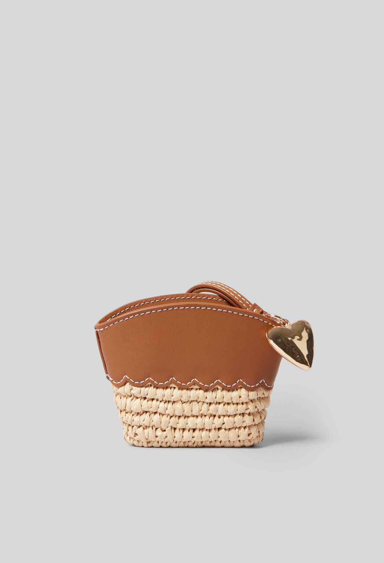 Raffia purse