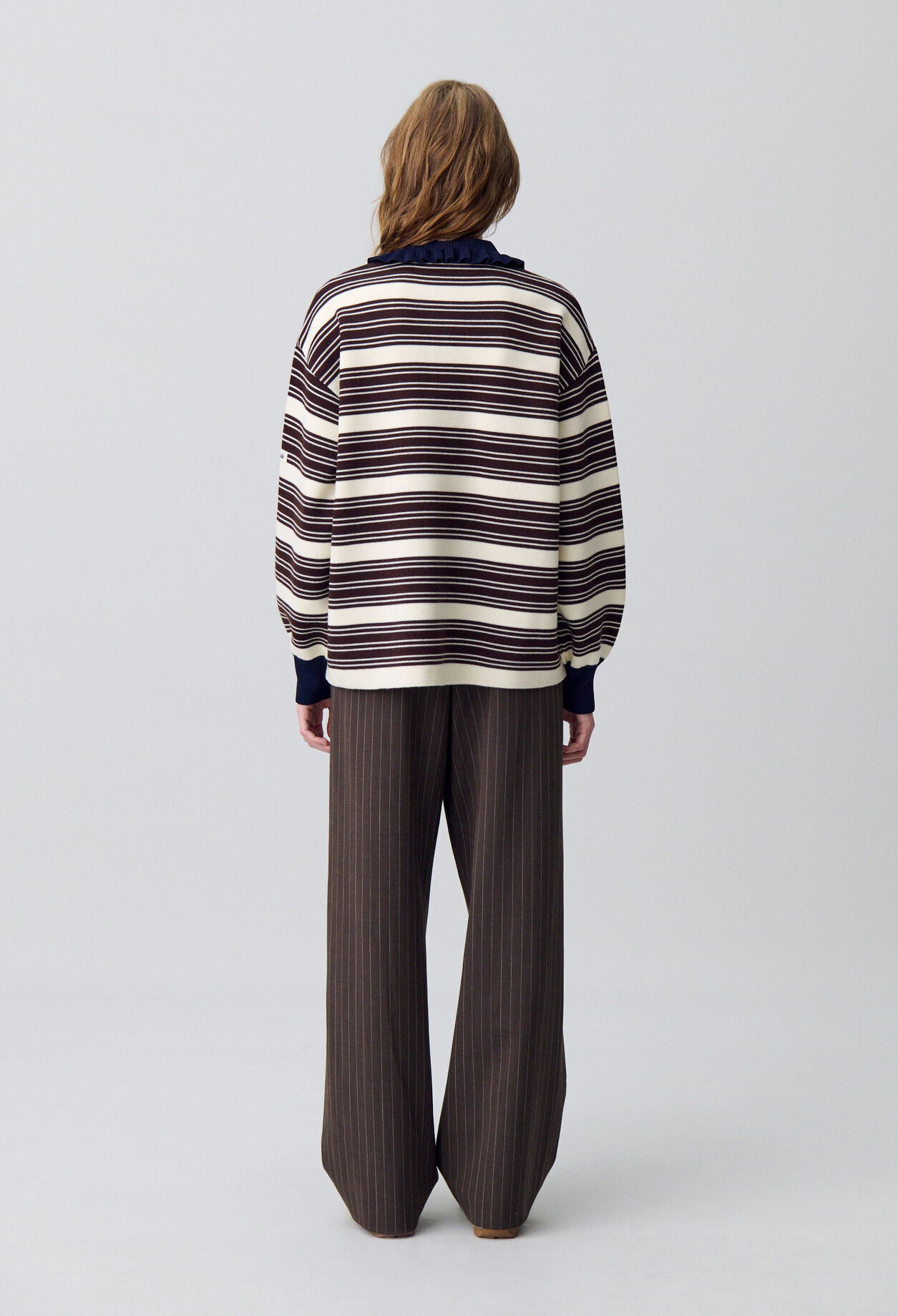 Striped Polo Jumper Striped Polo Jumper