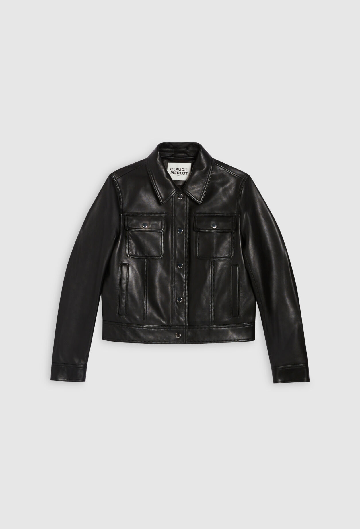 Black leather jacket Black leather jacket