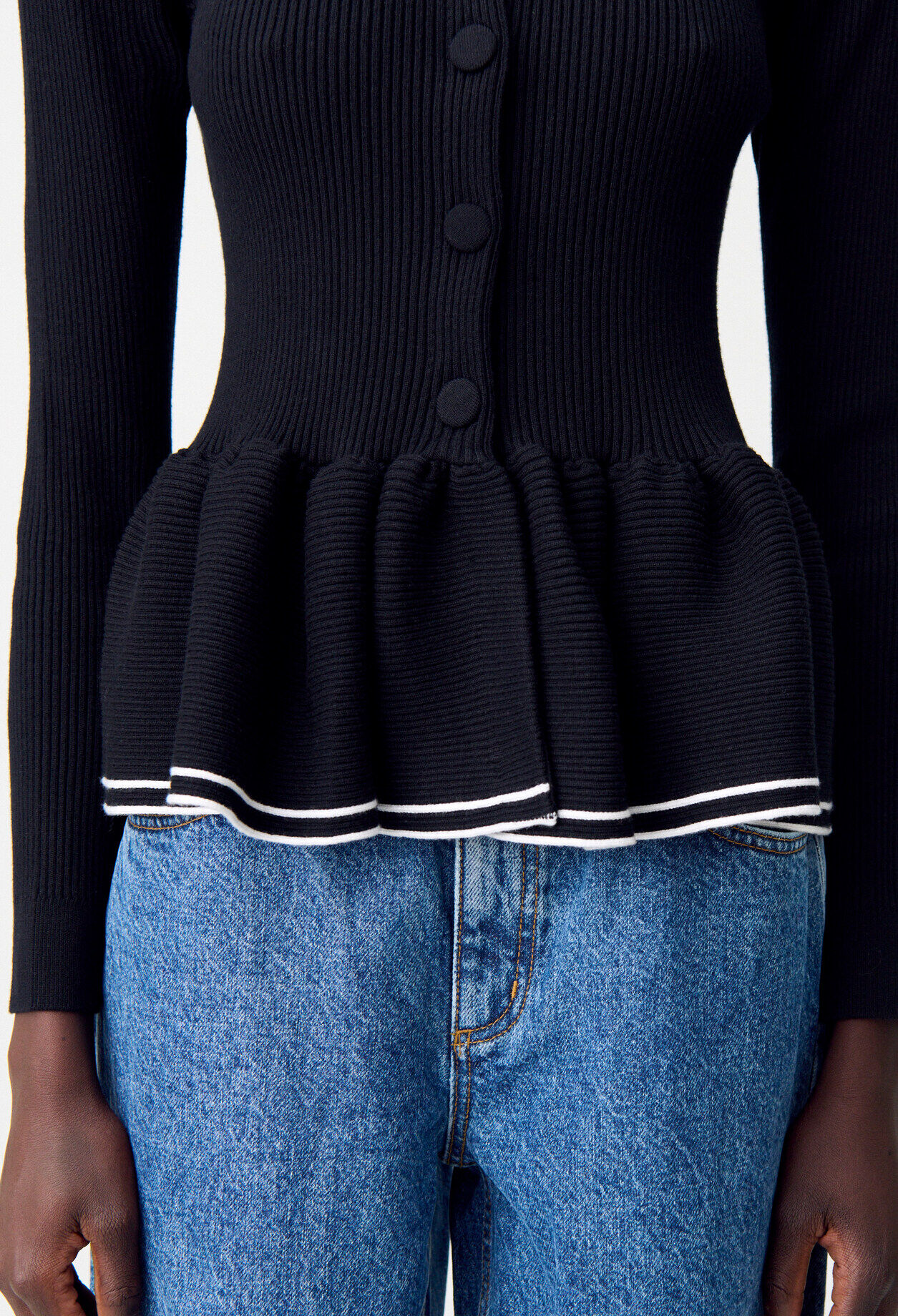Fitted Knit Cardigan Fitted Knit Cardigan
