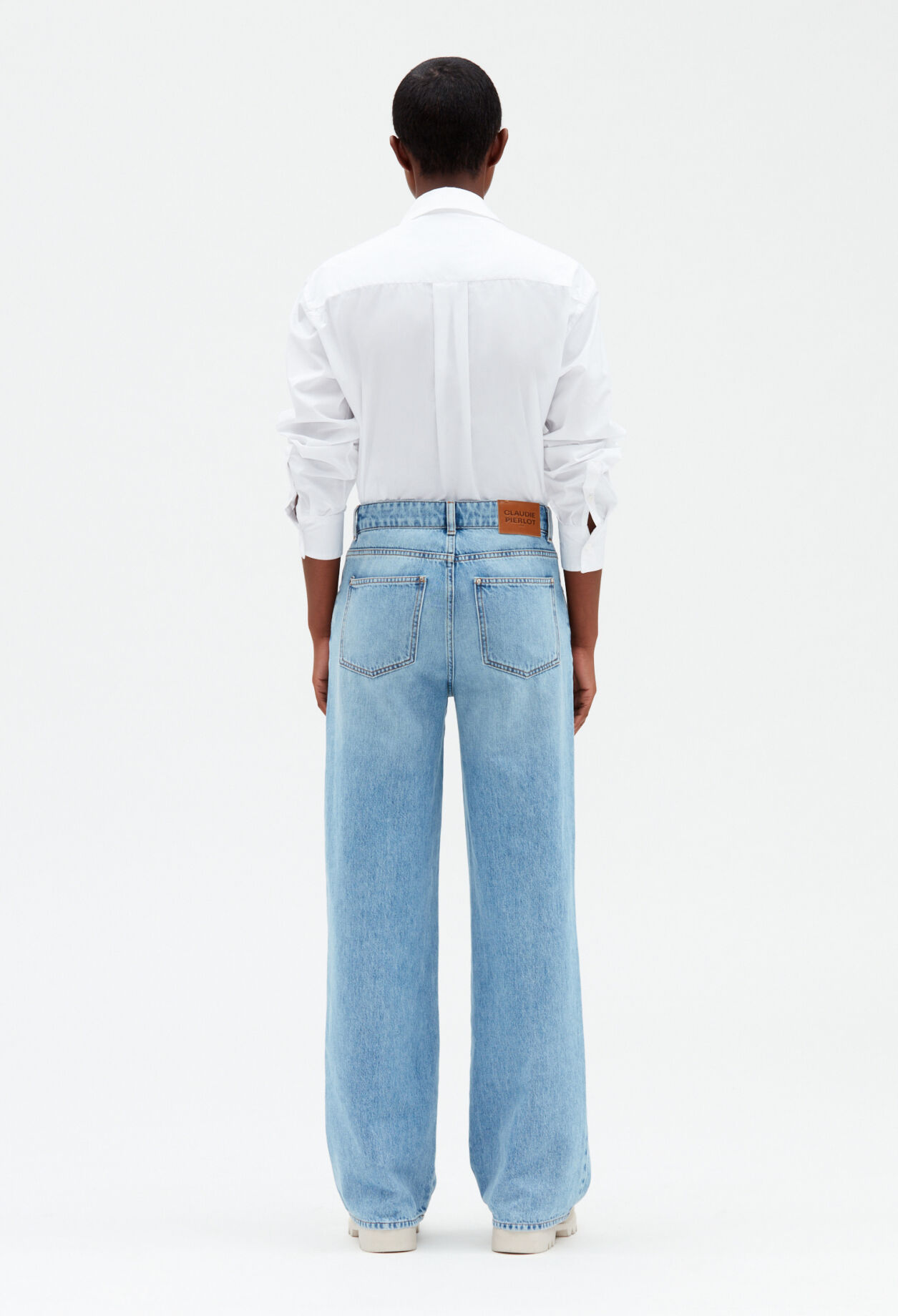 Wide leg faded jeans Wide leg faded jeans