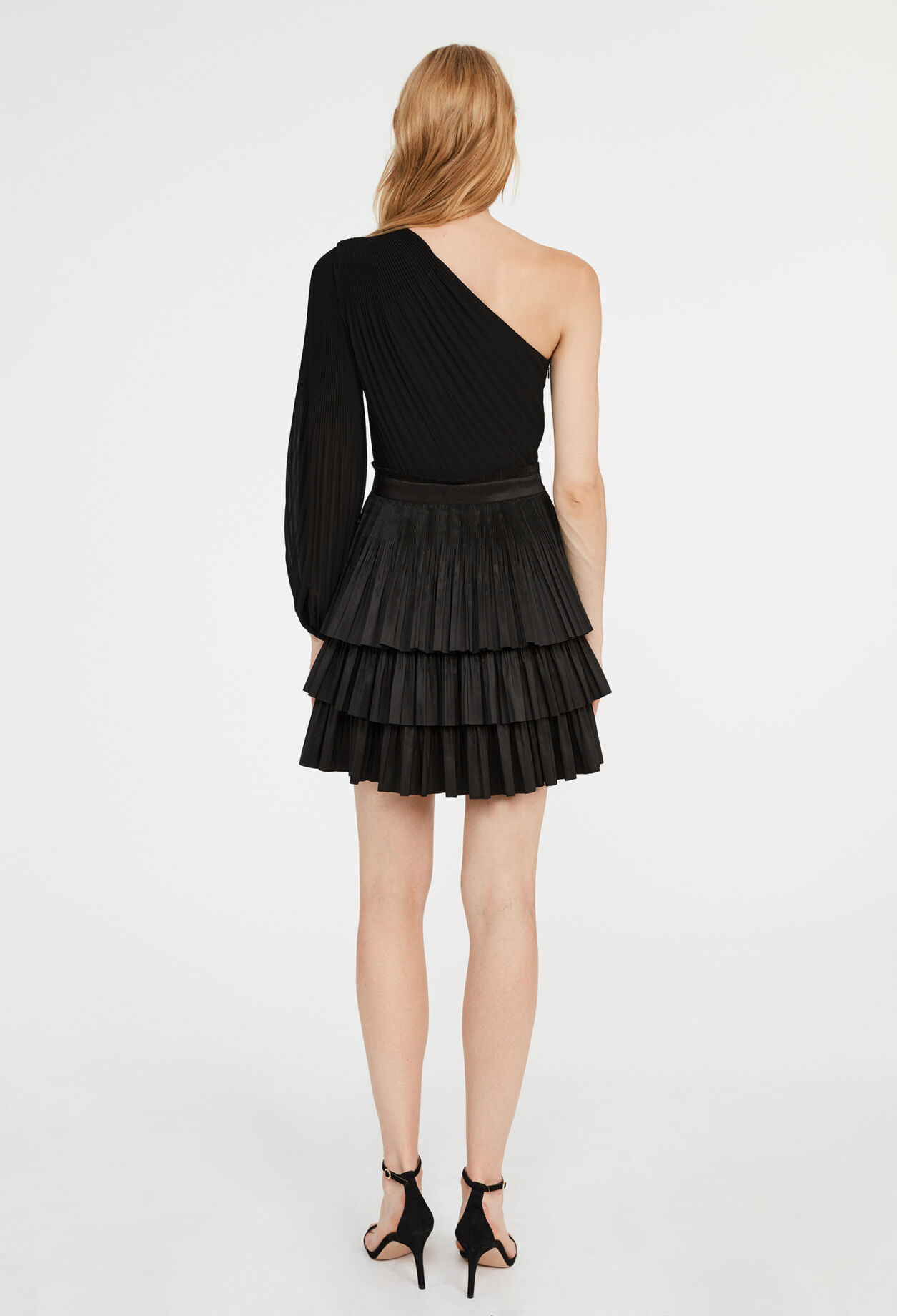 Robe patineuse asymétrique