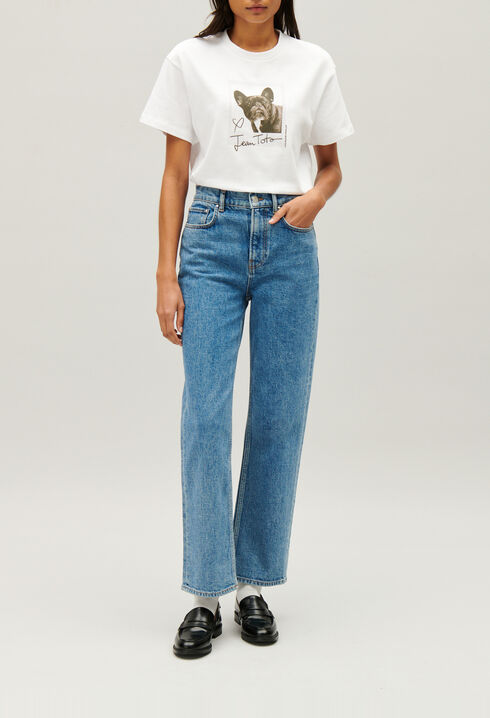 Jean Toto print T-shirt
