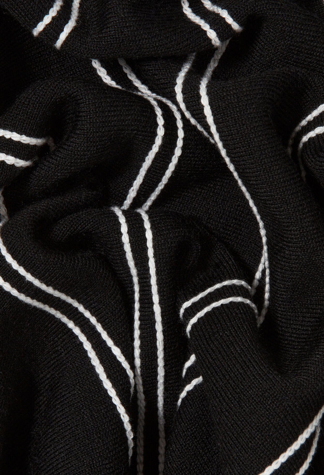 Skater-style short knit dress Skater-style short knit dress