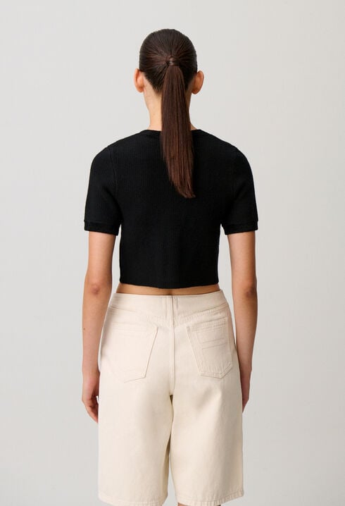 Velvet Knit Cardigan