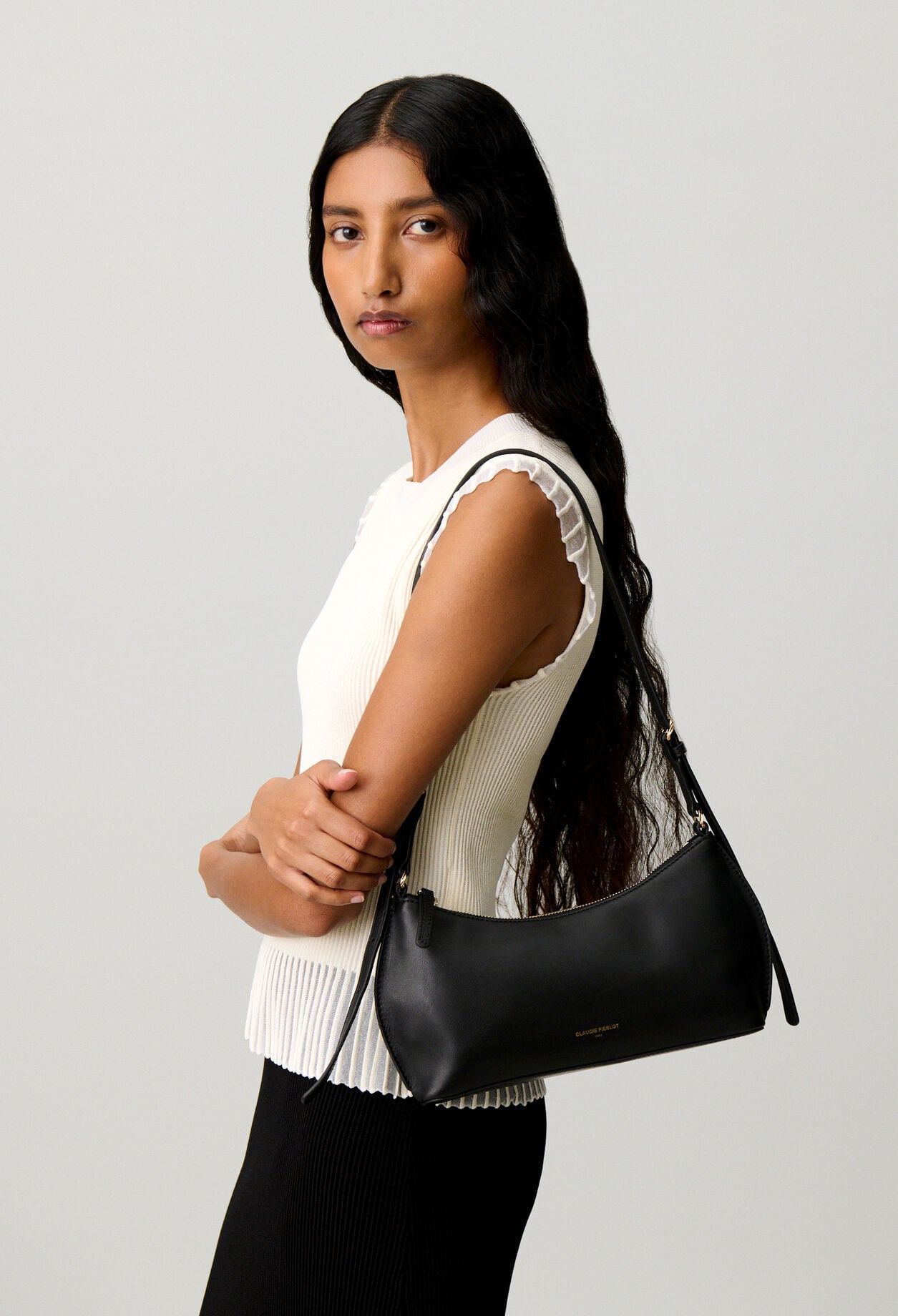 Soft smooth leather bag